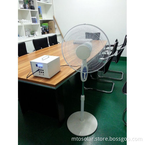40w solar led lighting System,solar powered TV and fan